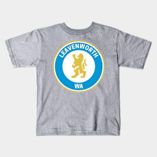 Vintage Leavenworth Washington Kids T-Shirt